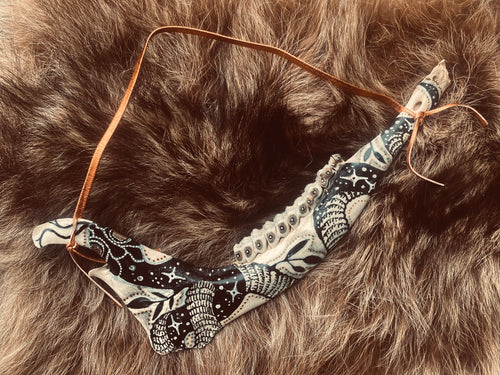 Deer jawbone // wall hanging